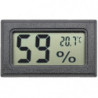 4pcs Black Mini Lcd Digital Thermometer Hygrometer Temperature Indoor Temperature Sensor