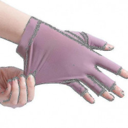 Women Gloves Summer Ladies Anti-uv Sunscreen Ice Silk Thin Mesh Breathable Driving