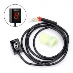 Indicateur d’engrenage d’affichage de vitesse de moto Écran d’affichage numérique à cristaux liquides