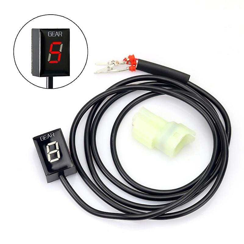 Indicateur d’engrenage d’affichage de vitesse de moto Écran d’affichage numérique à cristaux liquides