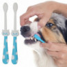 2pcs Cat Small Dog Toothbrush Kit Cat Dog Dental Care Soft Bristles Cartoon Shape Multi-functional Dental Cleaning [...]