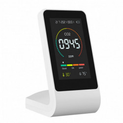 1 Set Air Quality Tester High Precision Anti-interference 3 In 1 Co2 Humidity Temperature Detector Home Supplies Mengxi