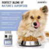 Aide urinaire Animigo pour chien - Poudre de mannose D, racine de guimauve, canneberge, astragale, poudre de [...]