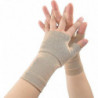 1paire de gants de compression contre l’arthrite Pouce Attelle de poignet Support (beige. L)