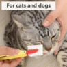 2Pcs Cat Dog Eye Cleaning Combs Tear Stain Removers Soft Flexible Reusable Cat Dog Eye Brushes Pet S