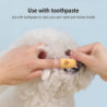Pet Toothbrush Effective Teeth Cleaning Dog Finger Toothbrush Flexible Silicone Cat Toothbrush Pet S