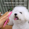 Pet Toothbrush Effective Teeth Cleaning Dog Finger Toothbrush Flexible Silicone Cat Toothbrush Pet S