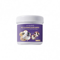 50Pcs/Set Pet Dental Wipes Non-Irritating Comfortable Pet Dog Cat Dental Finger Wipe Pet Supplies