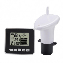 Ultrasonic Water Tank Liquid Depth Level Meter Sensor Lcd Digital Display
