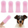 4 Pcs Dog Finger Toothbrush. Nontoxic Silicone Dog Toothbrush Finger 360full Gift