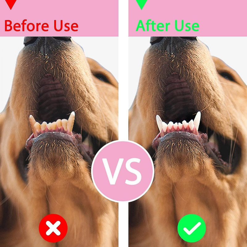 4 Pcs Dog Finger Toothbrush. Nontoxic Silicone Dog Toothbrush Finger 360full Gift