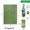 Pet dog poop bags dispenser led light waste bag dispenser fits for pet leash dog degradable poop bags set cleaning [...]