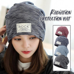 Casquette Anti-rayonnement Unisexe, Bonnet De Protection Contre Les Ondes Lectromagntiques Rfid Avec Protection [...]