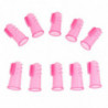 10 Pcs Dog Finger Toothbrush Dental Hygiene Finger Brushes For Dog Cat Pink