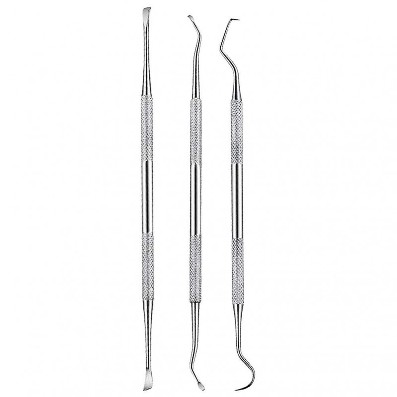 Spatule en acier inoxydable Outil de creusage de dents d’animaux de compagnie Approvisionnement pour animaux de [...]