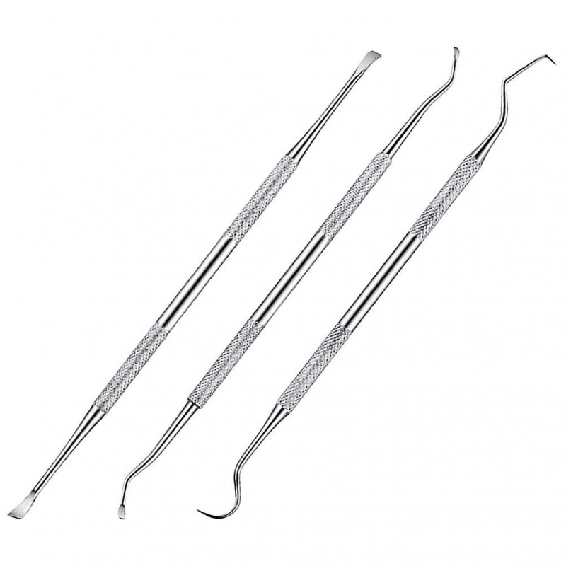 Spatule en acier inoxydable Outil de creusage de dents d’animaux de compagnie Approvisionnement pour animaux de [...]