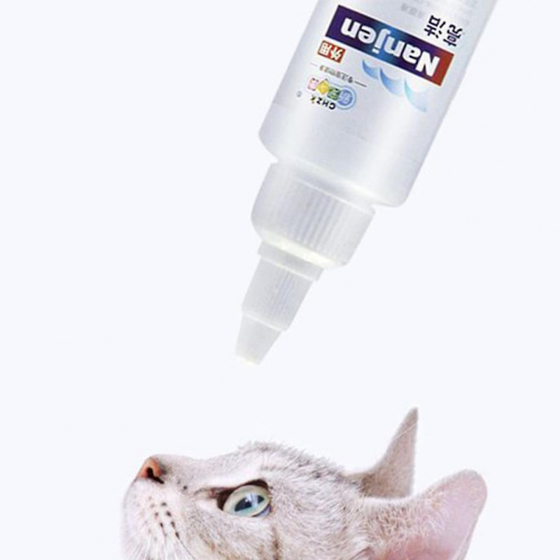 60ml Pet Eye Drops Multifonctionnel Soins de santé Nettoyage Cat Chien Hydrater