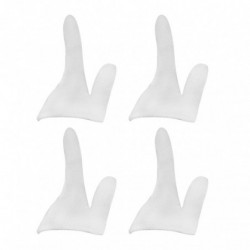 4pcs Professional Cat Toothbrushes Portable Finger Toothbrushes Polyester Pet Toothbrushes