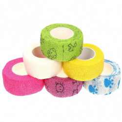 12pcs Pet Medical Bandages Cartoon Pet Cat Dog Bandages Bandages Sports Bandages