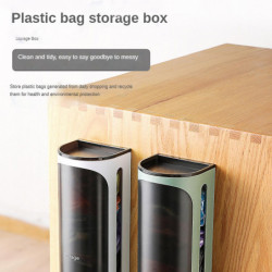 Wall Mounted Garbage Bag Storage Box With Hooks Trash Bag Holder Dispenser Hanging Organizer Kitchen Bathroom [...]
