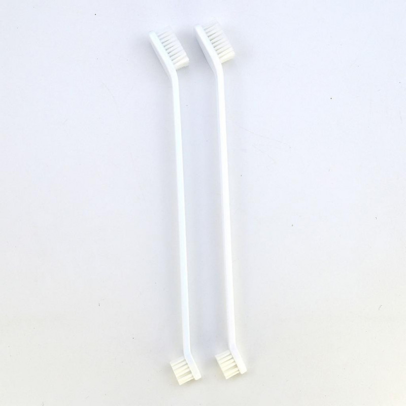 Brosse à dents pour chien de compagnie Brosse à dents souple Soins bucco-dentaires Fournitures de soins bucco- [...]