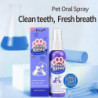 Teeth Cleaning Spray For Dogs & Cats, Eliminate Bad Breath, Targets Tartar & Plaque