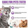 Teeth Cleaning Spray For Dogs & Cats, Eliminate Bad Breath, Targets Tartar & Plaque