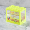 Mini aquarium avec aquarium de bureau léger Reptile Box Terrarium pour poissons insectes tortue Micro-paysage