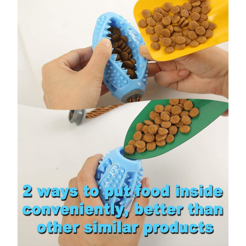 Bâton de brosse à dents pour chien, Soins dentaires, Nettoyage efficace des dents de chien Jouets à mâcher (bleu)