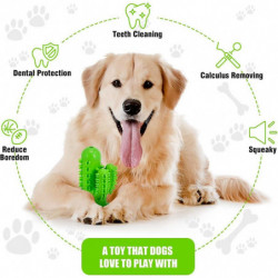 Dog Chew Toys For Intense Chewing Pet Toothbrush Stick For Teeth Oral Cleaning Cactus Shape Teeth Cleaning Toy For [...]