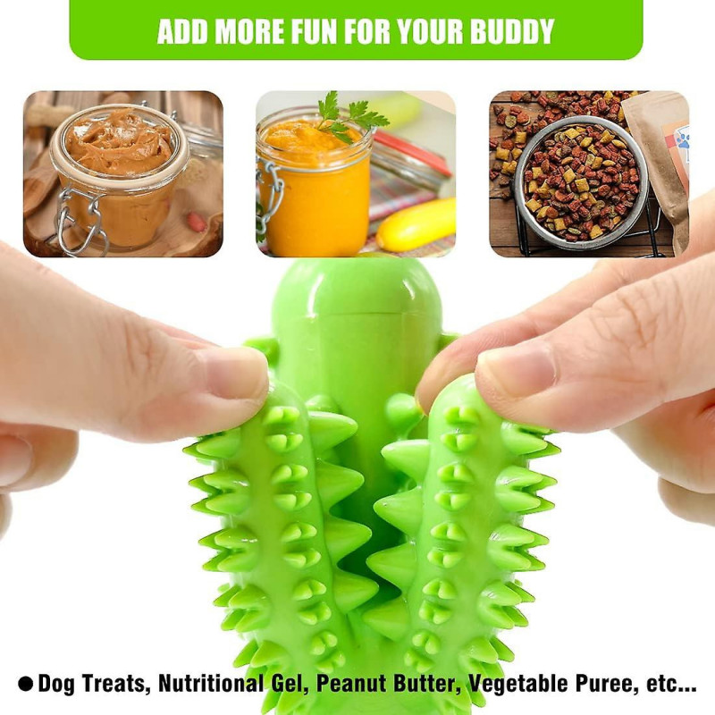 Dog Chew Toys For Intense Chewing Pet Toothbrush Stick For Teeth Oral Cleaning Cactus Shape Teeth Cleaning Toy For [...]
