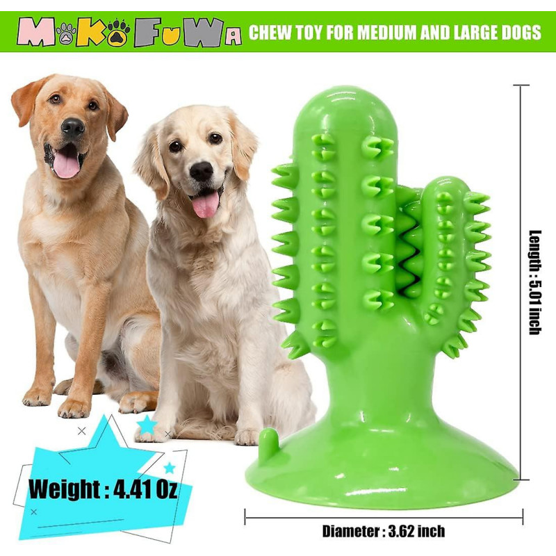 Dog Chew Toys For Intense Chewing Pet Toothbrush Stick For Teeth Oral Cleaning Cactus Shape Teeth Cleaning Toy For [...]