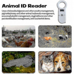 Scanner numérique pour animaux de compagnie sensible Iso11784/5 Pet Id Microchip Reader Usb Transpondeur Microchip [...]