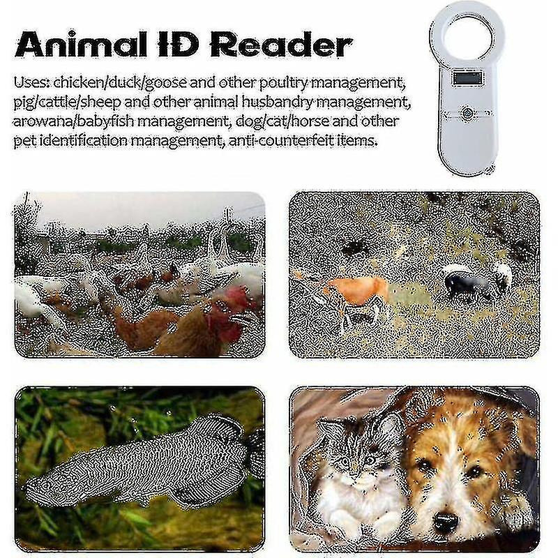 Scanner numérique pour animaux de compagnie sensible Iso11784/5 Pet Id Microchip Reader Usb Transpondeur Microchip [...]