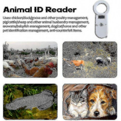 Scanner numérique pour animaux de compagnie sensible Iso11784/5 Pet Id Microchip Reader Usb Transpondeur Microchip [...]