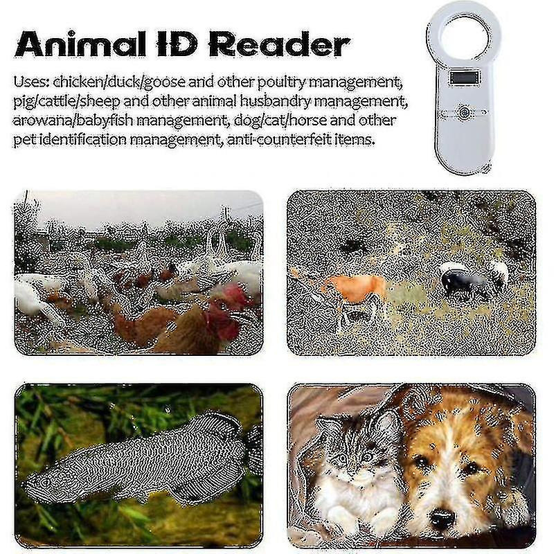 Scanner numérique pour animaux de compagnie sensible Iso11784/5 Pet Id Microchip Reader Usb Transpondeur Microchip [...]