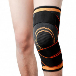 Women Men Sports Protector Knee Pad Breathable Brace Compression Strap