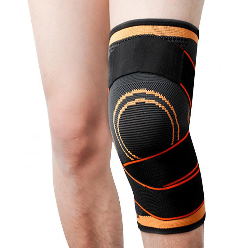 Women Men Sports Protector Knee Pad Breathable Brace Compression Strap