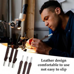 12 Pcs Outil De Sculpture En Pierre, Kit De Sculpture En Stéatite En Acier De Tungstène, Gravers Pour Le Métal [...]