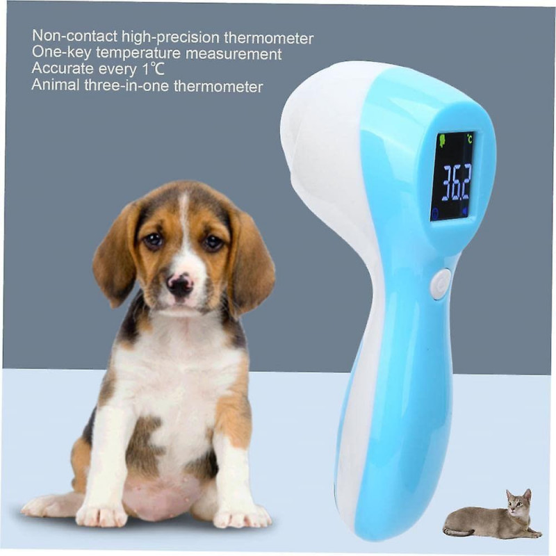 Surveillez avec précision la température de votre animal de compagnie avec un thermomètre infrarouge sans contact [...]