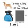 Dog Pet Travel Pliable Pooper Scooper avec 1 rouleau de sacs décomposables Poop Scoop Clean Pick Up Excreta [...]