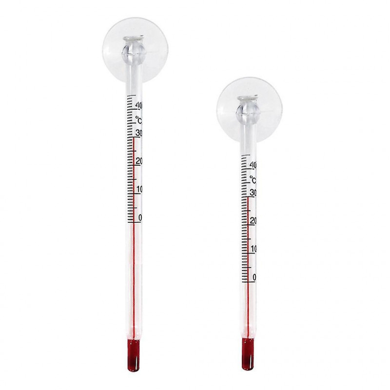 Compteur de verre Aquarium Fish Tank Température de l’eau Thermomètre Ventouse/aimant Compteur de verre Aquarium Fish Tank Température de l’eau Thermomètre Ventouse/aimant
