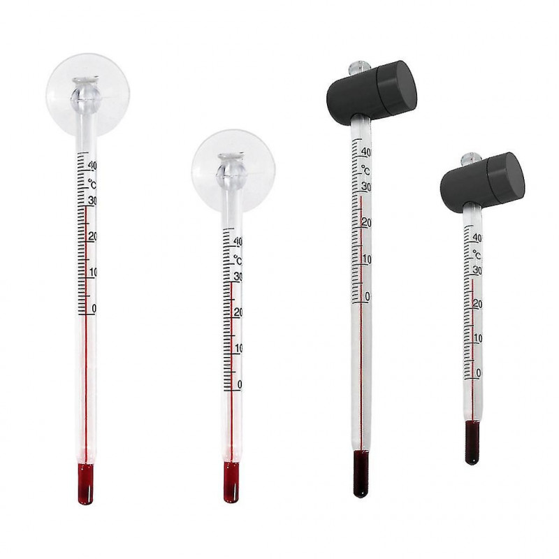 Compteur de verre Aquarium Fish Tank Température de l’eau Thermomètre Ventouse/aimant Compteur de verre Aquarium Fish Tank Température de l’eau Thermomètre Ventouse/aimant