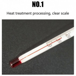 Compteur de verre Aquarium Fish Tank Température de l’eau Thermomètre Ventouse/aimant