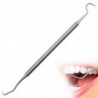 Stainless Steel Dentist Teeth Cleaning Probe Hook Pick Double Ended Oral Hygiene Dentist Explorer 1pc (D-2D) Stainless Steel Dentist Teeth Cleaning Probe Hook Pick Double Ended Oral Hygiene Dentist Explorer 1pc (D-2D)