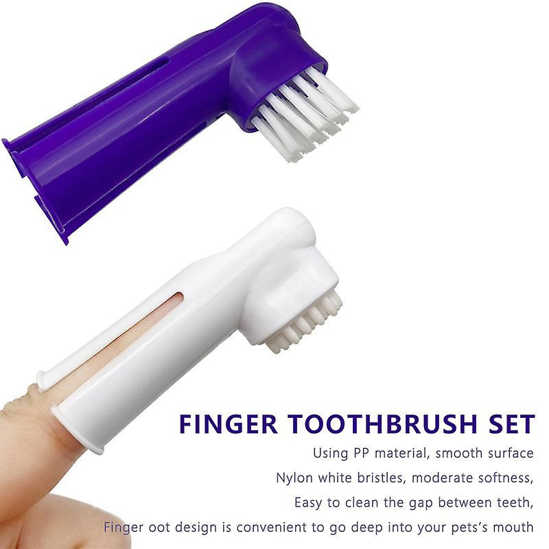 Pet Toothbrush Toothpaste Set