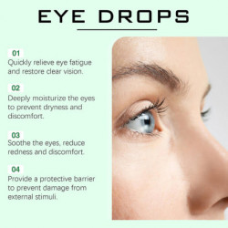 Eye care eye drops, remission dry eye drops, daily eye care eye drops, easy to carry out