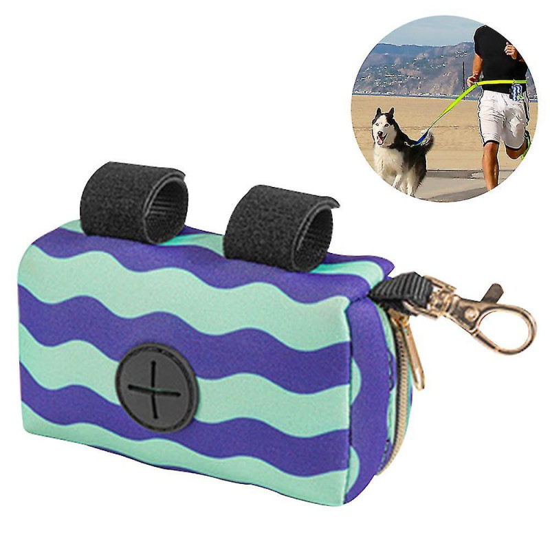Porte-sac à crottes pour chiens, porte-sac à ordures pour animaux de compagnie Porte-bagages en laisse, tissu [...]