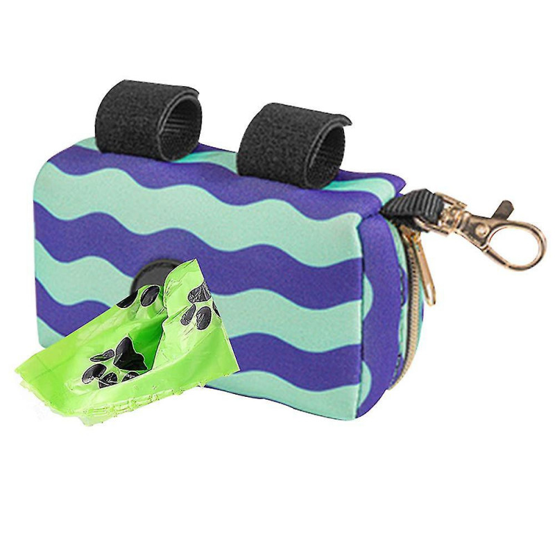 Porte-sac à crottes pour chiens, porte-sac à ordures pour animaux de compagnie Porte-bagages en laisse, tissu [...]
