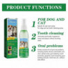 30ml Pet Breath Freshener Spray Chiens Dents Cleaner Chiens Chat Oral Healthy